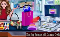 소녀 쇼핑몰 : 현금 등록기 시뮬레이터 Screen Shot 1