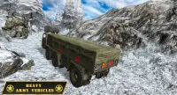 Snow truck cargo simulator Screen Shot 1