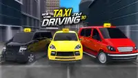 New York Taxi Driving Sim 3D Screen Shot 2