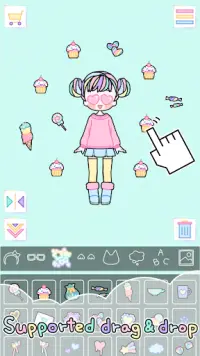Pastel Girl : Dress Up Game Screen Shot 2