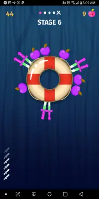 Hit Donuts - Knife Thrower Screen Shot 2