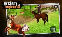 Archery Hunting Jungle Animals- Bow & Arrow game Screen Shot 0
