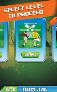 Flick Football - Soccer Game Screen Shot 1
