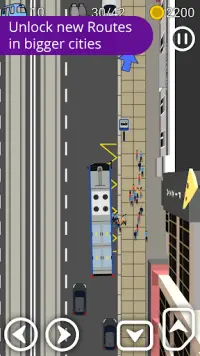 Bus Driver Simulator 2D Screen Shot 6