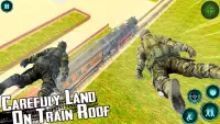 Military Train Shooting Game: Euro Train Simulator Screen Shot 1