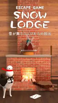 Escape permainan Snow Lodge Screen Shot 0