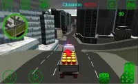Polis kamyon simülatörü: şehir Screen Shot 5