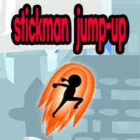 stickman jump-up to avoid mines