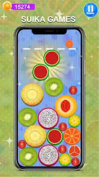 Suika Game and Watermelon Game Screen Shot 1
