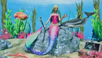 Mermaid Simulator 3D Sea Games Screen Shot 3