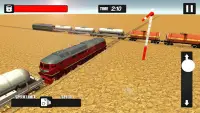 Oil Cargo Train 3D: Truck Transport Simulator 2020 Screen Shot 0