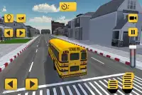 Школьный автобус вождение Screen Shot 0