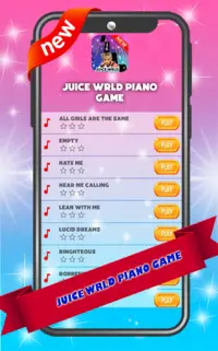 Juice WRLD Piano Game Screen Shot 0