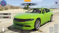 Dodge Charger: Drive Drift Kereta Bandar Moden Screen Shot 11