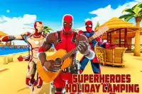 Superheroes Holiday Camping Fun Screen Shot 4