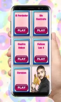 Maluma On Piano Game Screen Shot 1