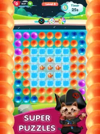 Kitty Bubble : Bubble pop puzzle Screen Shot 10