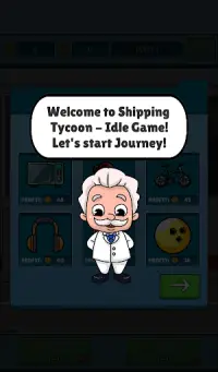 Shipping Tycoon - Idle Game Screen Shot 0