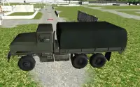 Green Military Convoy Truck Screen Shot 1