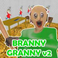 Branny Granny Enseignant V2: Horror House Survival