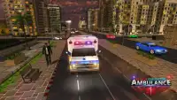 Ambulance Driving Simulator 2018 - Rescue Games Screen Shot 0