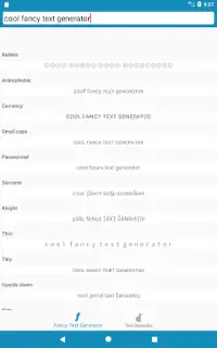 Cool Fonts - Font Generator & Font Changer Screen Shot 3