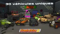 Crash Drive 2: Jeu de voiture Screen Shot 0