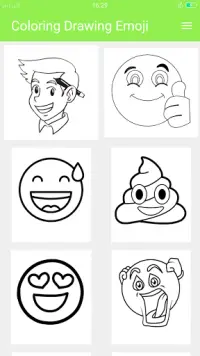 Coloring Emoji Art Screen Shot 0