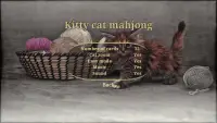 Kitty cat cards mahjong Screen Shot 6