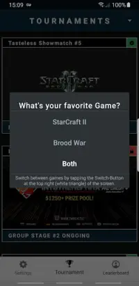 StarSense – StarCraft eSport Screen Shot 0