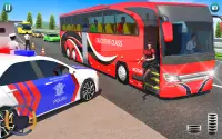 hiện đại bus lái xe 3d trò chơi: thành phố xe buýt Screen Shot 3