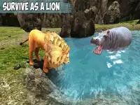 dinosaurus & boos leeuw aanval Screen Shot 11