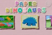 Paper Dinosaurs Puzzle LITE Screen Shot 0