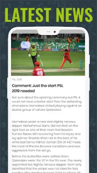 Cricingif - PSL 6 Live Cricket Score & News Screen Shot 6