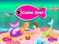 Mermaid hôn tình yêu trò chơi Screen Shot 6