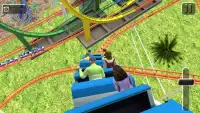 Roller Coaster 3D Game Sim - Crazy Roller Coaster Screen Shot 0