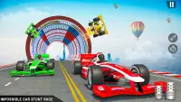 Formula Car Stunts 3D – Gt Racing: Mega Ramp Games Screen Shot 1