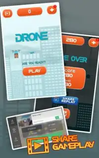 Drone Jeu vol Simulator Screen Shot 1