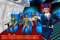 Virtual Air Hostess Career Airplane Attendant Sim Screen Shot 3