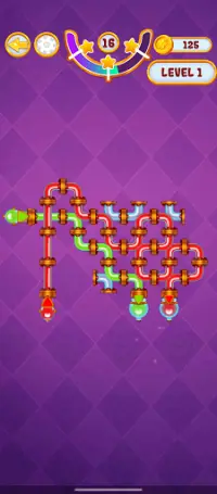 Alchemy Pipes - Casual Connect Water Flow Puzzle Screen Shot 3