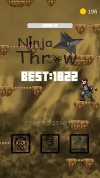 Ninja Throw Screen Shot 0