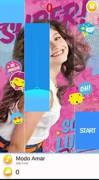 Soy Luna - Modo Amar - Piano tiles Screen Shot 2