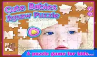 Cute Babies Jigsaw Puzzle Screen Shot 3