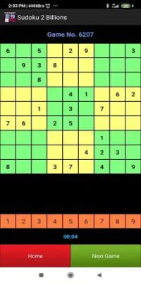 Free Sudoku on Cloud Screen Shot 2