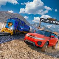 Novo US Train vs Prado Furious Racing Simulator 20