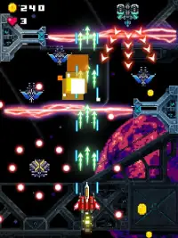 Retro Space War: Galaxy Attack Alien Shooter Game Screen Shot 7