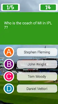 FunPill Cricket Quiz Screen Shot 1