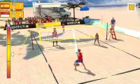 วอลเลย์บอลชายหาด 3D Screen Shot 1