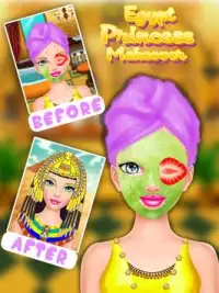 Egypt Princess Makeover Screen Shot 1