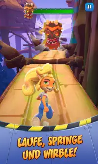Crash Bandicoot: On the Run! Screen Shot 1